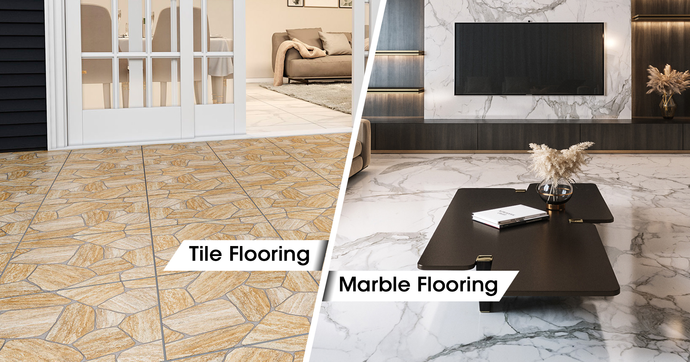 Difference Between Tiles and Marble and Their Importance in Indian Homes