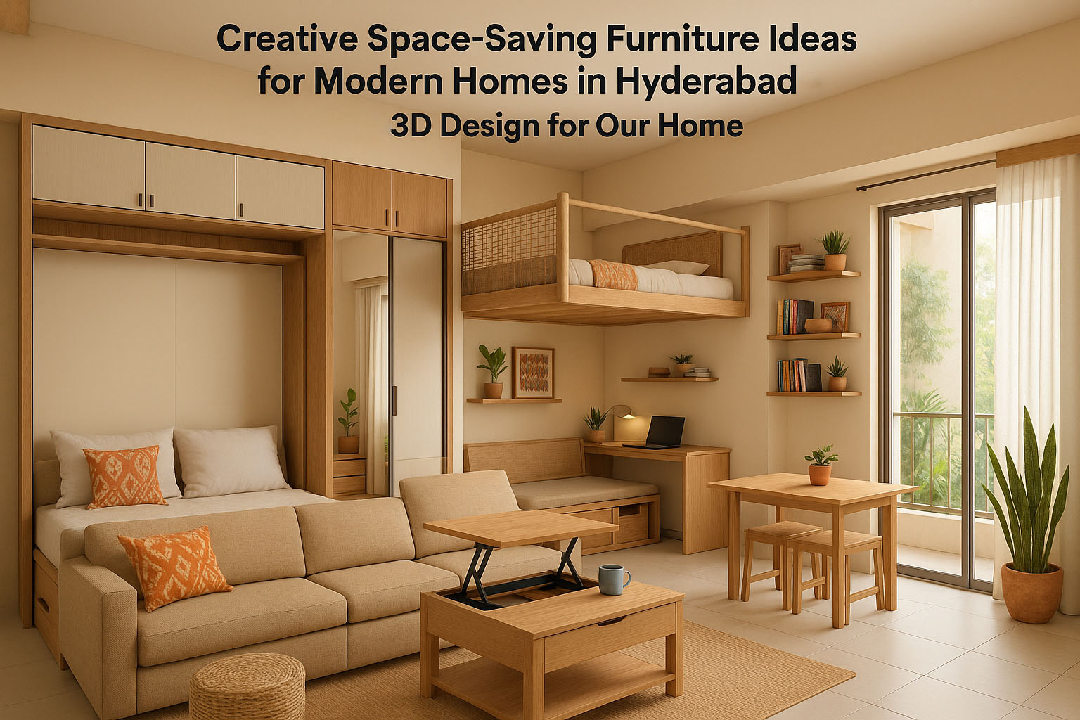 Space-Saving Furniture Ideas for Modern Homes in Hyderabad