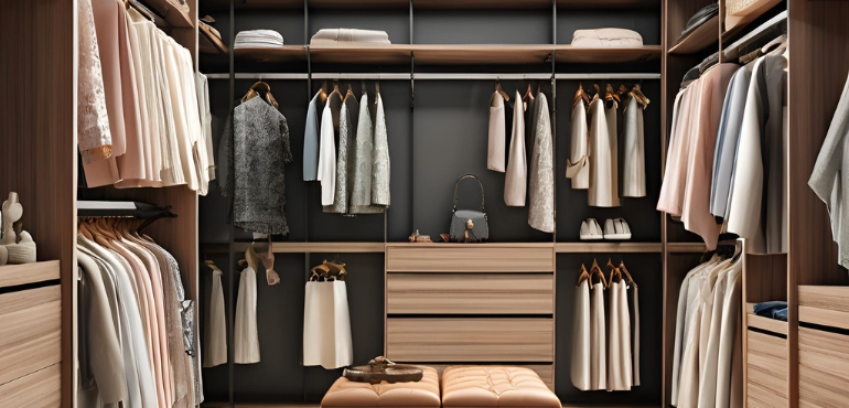 Walk-In Closet Designs for Smart Storage Solutions in Hyderabad