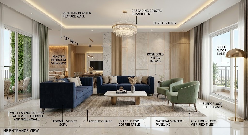 Casagrand Evon Interior Guide Kompally
